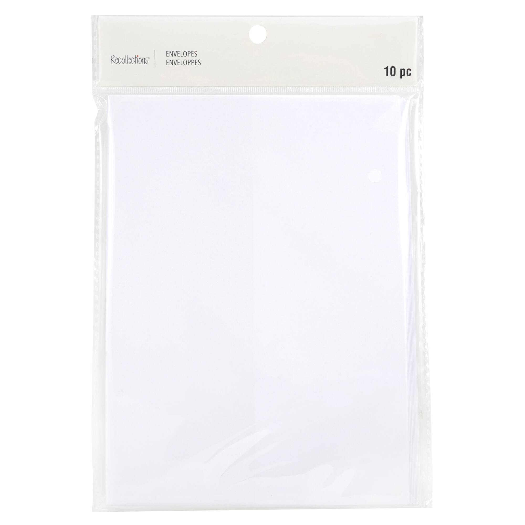 5.25" x 7.25" Silver Foil Lined Envelopes by Recollections™, 10ct.
